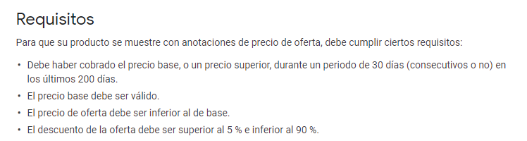 Descripción en detalle de lo más interesante de las actualizaciones del feed de Merchant