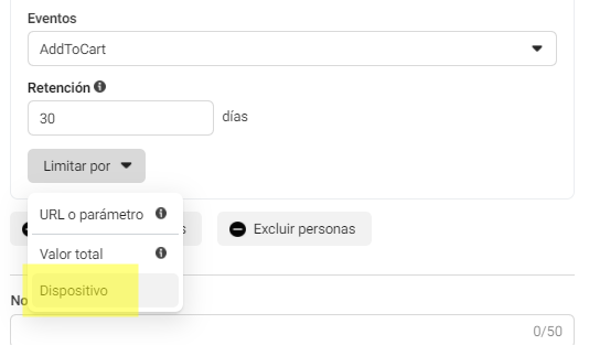 Explicando la brutal capacidad de filtro en los eventos de las audiencias de Facebook Ads