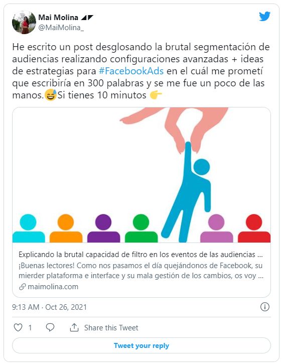 Explicando la brutal capacidad de filtro en los eventos de las audiencias de Facebook Ads